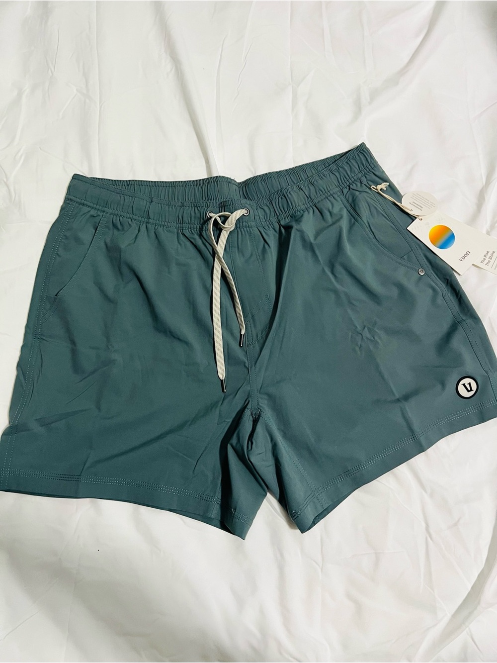 Vuori Men’s Kore Short Lined 5” Kasmir (Blue) Size XXL NWT - Picture 4 of 12